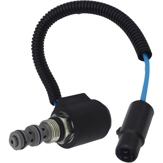 12V Solenoid Valve(Round Head) A353101 Compatible for Doosan D35S2 D35S5 D70S2 D70S5 D50SC-5 Forklift