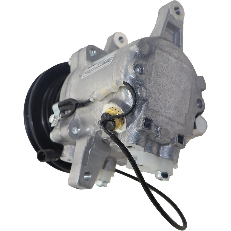 12V(Round Head) SVO7E Air Conditioning Compressor 447220-6750 4472206750 Compatible for Kubota SV95-2 RD451-93900 AC Compressor
