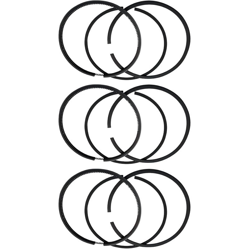 3 Sets Piston Rings STD 1G460-21050 Fits for Kubota D902 D902EBH D902E D902E-BX Engine U17 KX018 KX41 RTV-X900G RTV-X900W ZD1021 Excavator