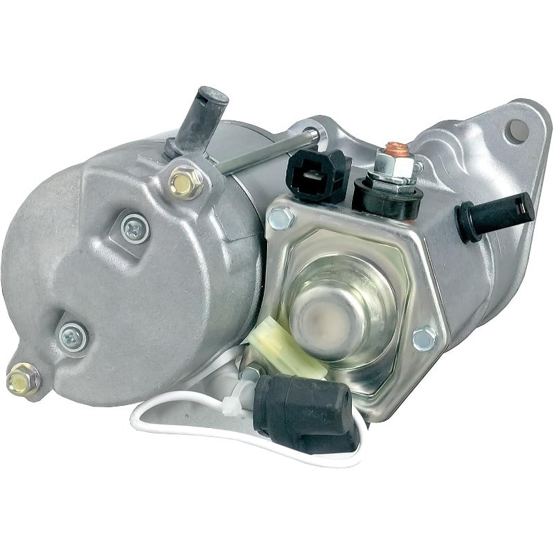 12V Starter Motor 1.2KW 9Teeth 16611-63010 1661163010 Compatible for Kubota V1505T Engine