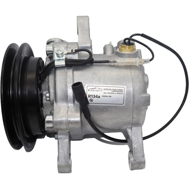 12V AC Compressor SV07E Fits for Kubota M6060 M7060 M8560 M9960 Tractor Replaces:RD451-93900 RD45193900