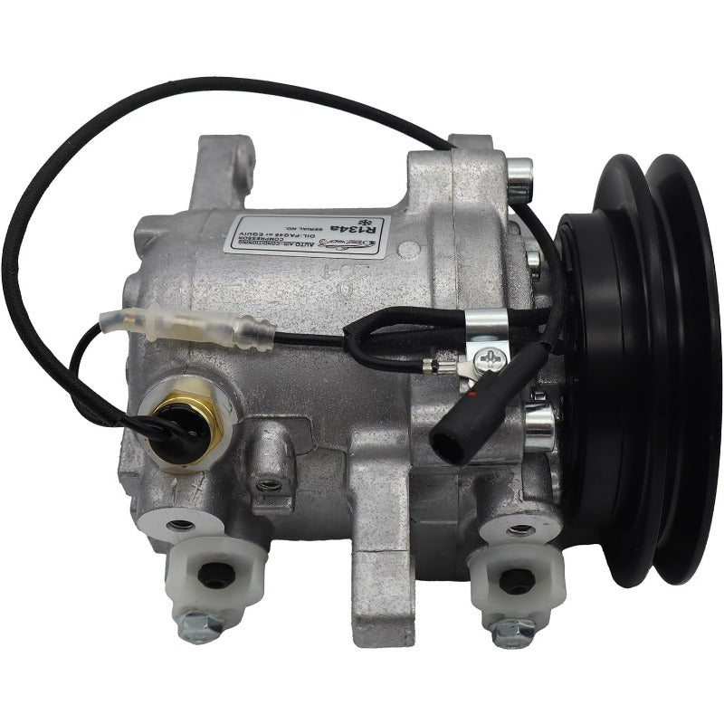 12V AC Compressor SV07E Fits for Kubota M6060 M7060 M8560 M9960 Tractor Replaces:RD451-93900 RD45193900
