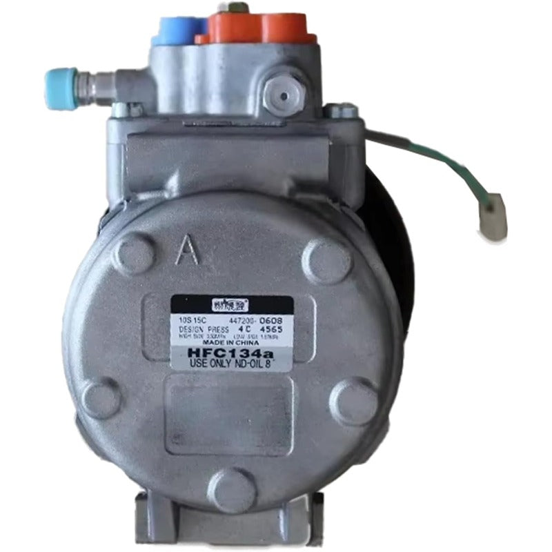 24V Air Conditioner Compressor AC Compressor 20Y-979-3110 20Y9793110 Fits for Komatsu PC120-6 6D95 6D95L Excavator
