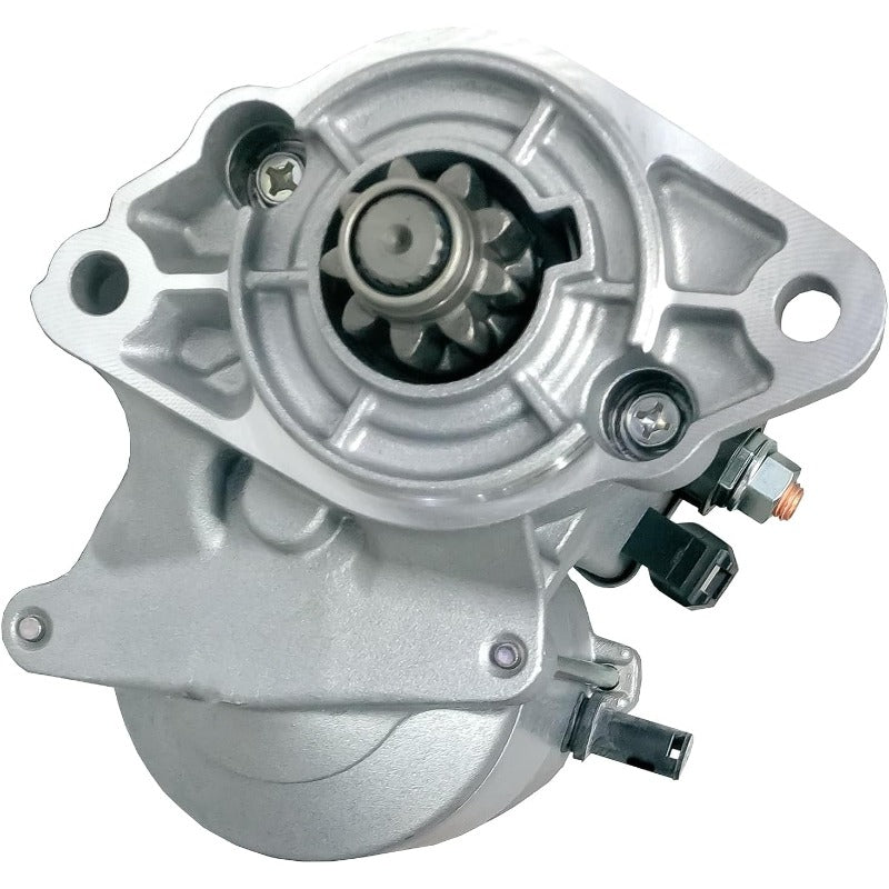 12V Starter Motor 1.2KW 9Teeth 16611-63010 1661163010 Compatible for Kubota V1505T Engine