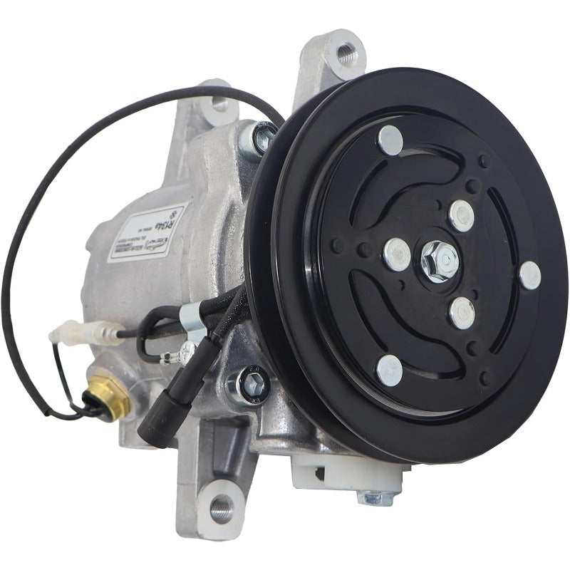12V AC Compressor SV07E Fits for Kubota M6060 M7060 M8560 M9960 Tractor Replaces:RD451-93900 RD45193900
