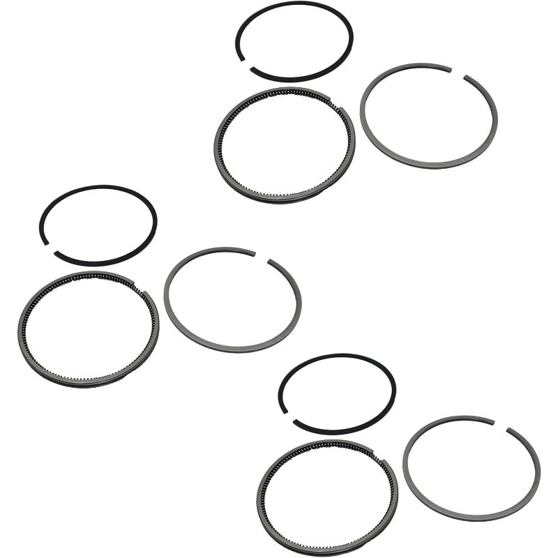 3PCS Piston Rings STD (68mm) 15271-21050 Fits for Kubota D750 D750B Engine Fits for Bobcat 453C 443 Loader B5200D B7100HST-DT Tractor 220 320 Excavator