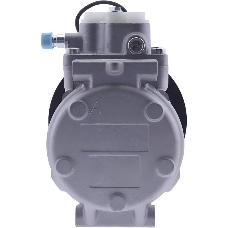 24V AC Compressor 10PA15C For Komatsu PC160 PC180 PC200 PC220 PC290 PC340 PC380 PC450 PC600 PC750 PW130 PW150 Excavator D65EX D85EX D85PX D155AX-5 D275AX-5E0 Bulldozer OE:20Y-979-3111 421-07-31221