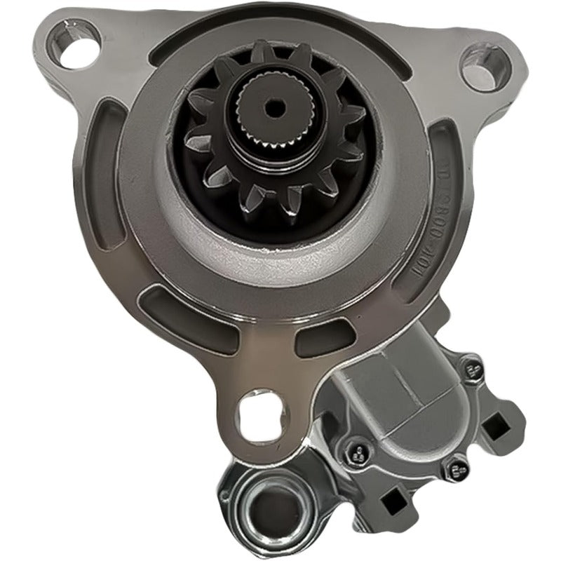 12V Starter Motor 5256984 QDJ2818 Suitable for Cummins ISL9 8.9 G8.3 5.9L ISM11 ISX15 QSX15 Engine
