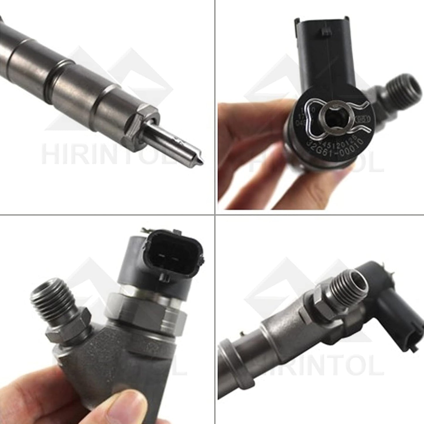 0445120126 32G6100010 VA32G6100010 Common Rail Fuel Injector for Bosch Mitsubishi YN33CRD Engine Kobelco SK135-8 SK140-8 SK200-8 Excavator