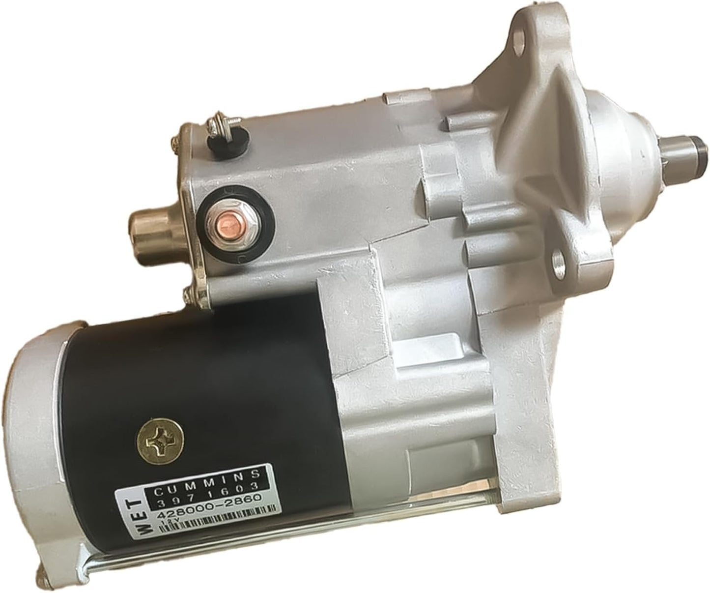 3971603 12V Starter Motor 10Teeth 3KW Compatible for Cummins 6BT5.9 QSB6.7 ISB6.7 Engine