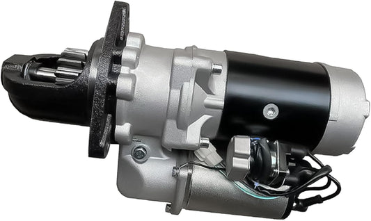 24V 7.5KW Starter Motor 37766-20200 3776620200 Compatible for Mitsubishi 0-23000-7171 S12R S16R 15T Engine