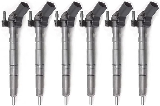 6PCS 0445115042 0986435362 96592291 LR001325 LR006864 Diesel Fuel Injectors For Bosch Land Rover Freelander 2.2d eD4 TD4 SD4 4x4 2179cc 2006-2014