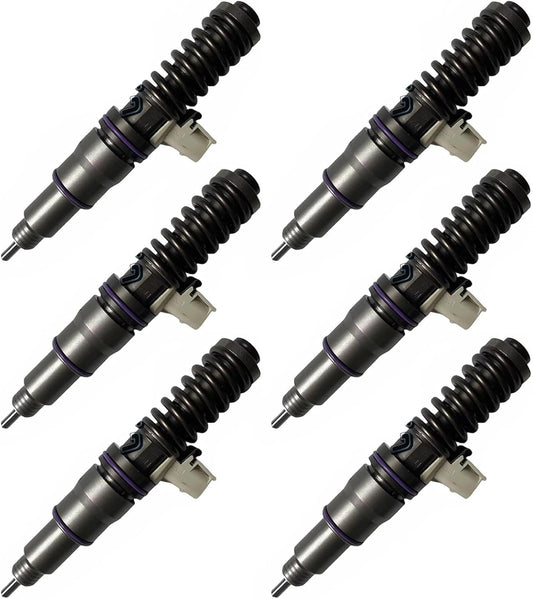 6PCS 22027807 85013718 85013719 EUI Fuel Injector Unit for Volvo D11 D11F D11H MD11 11.0L US13 Mack MP7 Engine E3.5 Series