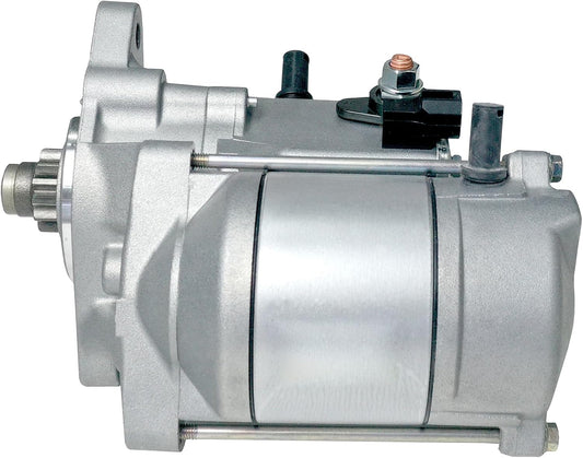 12V Starter Motor 1.2KW 9Teeth 16611-63010 1661163010 Compatible for Kubota V1505T Engine