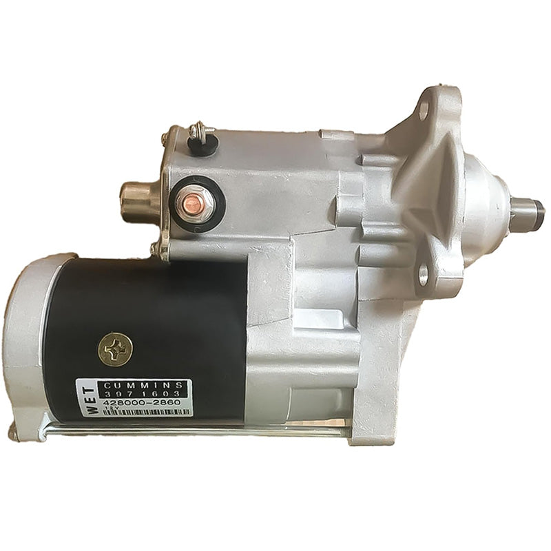 3971603 12V Starter Motor 10Teeth 3KW Compatible for Cummins 6BT5.9 QSB6.7 ISB6.7 Engine