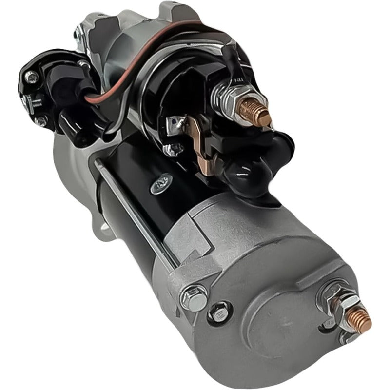 12V Starter Motor 5256984 QDJ2818 Suitable for Cummins ISL9 8.9 G8.3 5.9L ISM11 ISX15 QSX15 Engine