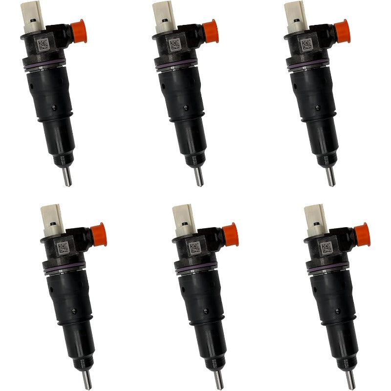 6PCS Fuel injectors 85020362 BEBE1R17001 BEBE1R17101 BEBE1R17201 F2 Fits for VOLVO MY 2017 HDE11 EXT SCR HDE13 EXT SCR LR 24-HDV,D13K420 EGR-H,D13K460 D13K500
